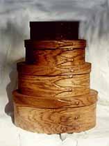 Shaker oval boxes